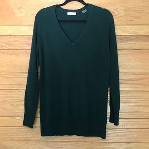 Equipment Femme hunter green cashmere sweater